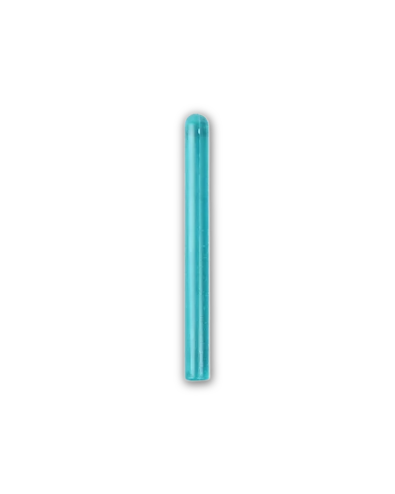Round Ended Saber Full Blade Custom Accessory - Trans Light Blue - single long, straight blade