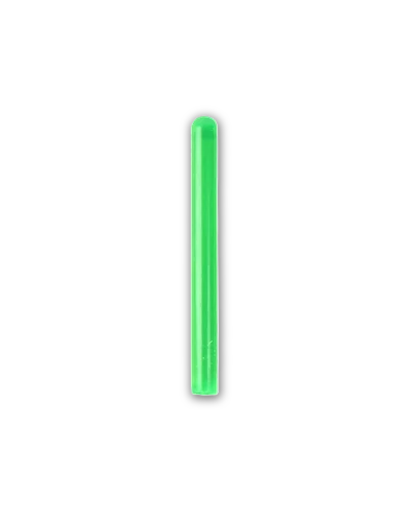 Round Ended Saber Full Blade Custom Accessory - Trans Light Green - single long, straight blade
