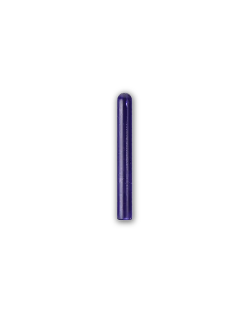 Round Ended Saber Shoto Blade Custom Accessory - Trans Dark Purple - single short, straight blade