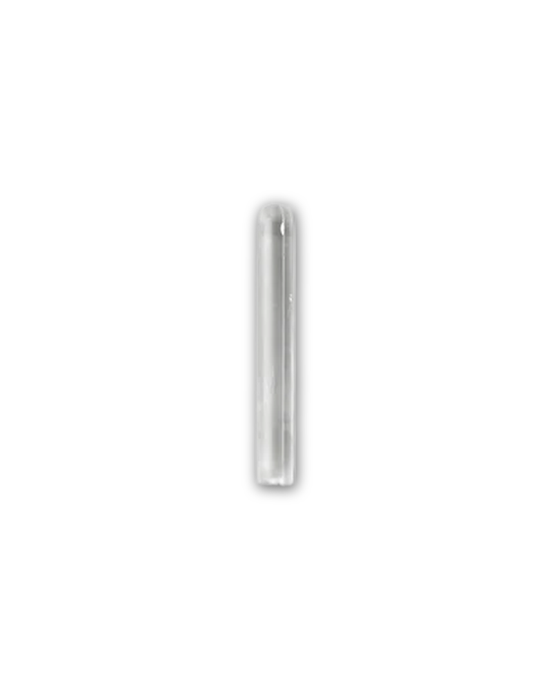 Round Ended Saber Shoto Blade Custom Accessory - Trans White - single short, straight blade