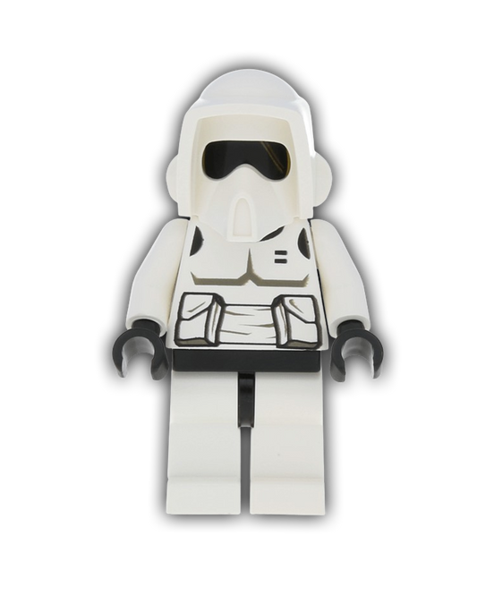 LEGO Star Wars Minifigure Imperial Scout Trooper - Yellow Head, Dark Gray Torso Print (SW0005)