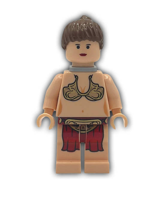 LEGO Star Wars Minifigure Princess Leia - Light Nougat, Jabba Slave Outfit (SW0085)