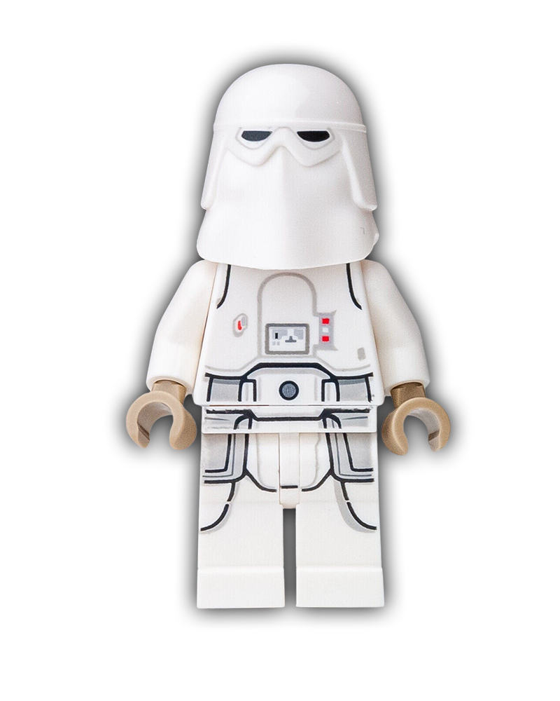 LEGO Star Wars Minifigure Snowtrooper, Printed Legs, Dark Tan Hands (SW1009)