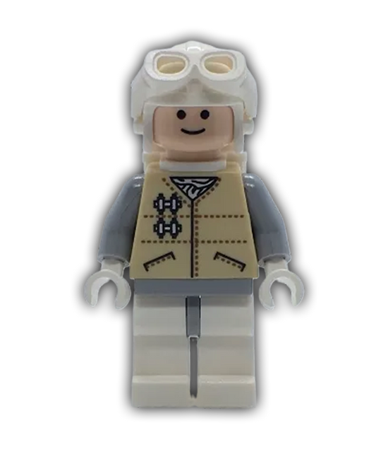 LEGO Star Wars Minifigure Hoth Rebel - Light Nougat Head, White Visor Goggles (SW0167)