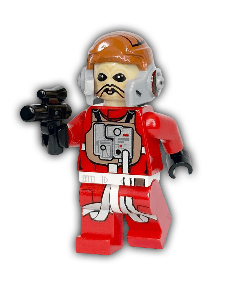 LEGO Star Wars Minifigure Ten Numb (Red Jumpsuit) (SW0556)