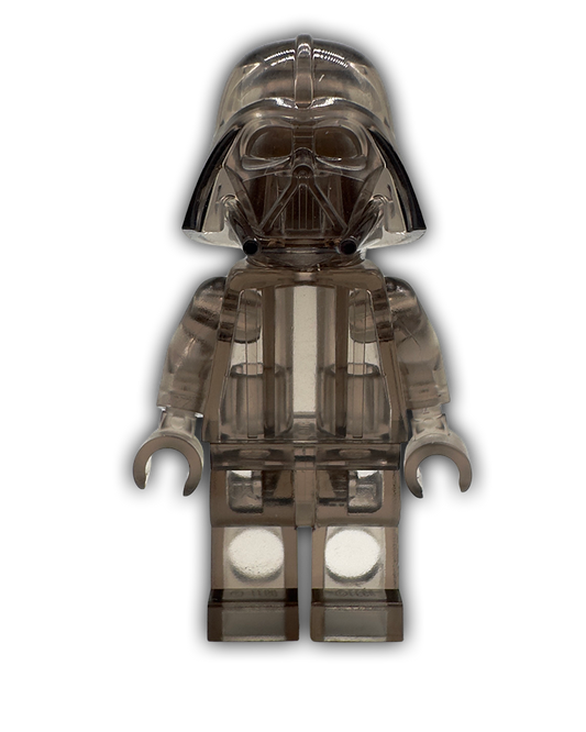 Monochrome Transparent Lord of the Dark Side (with matching Lightsaber)